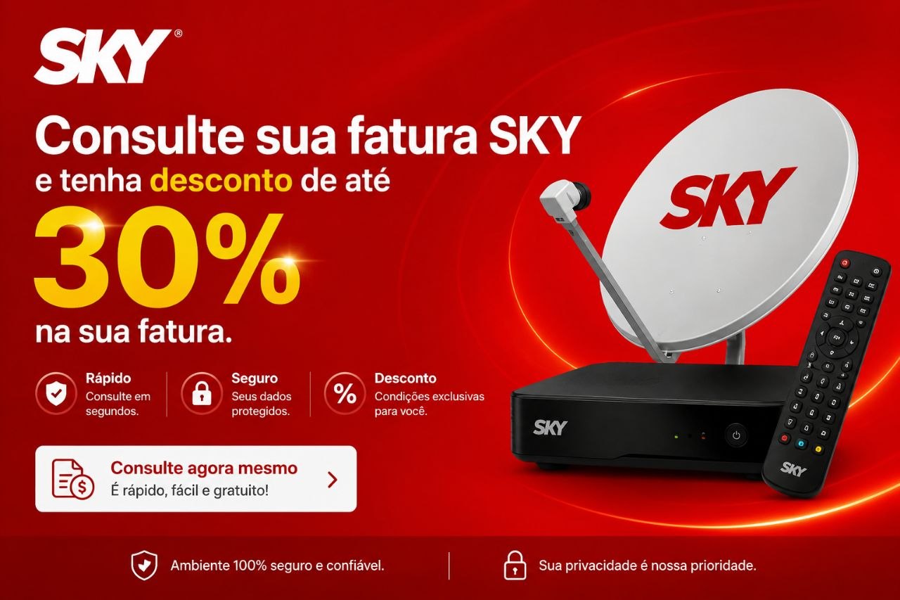 Consulta de faturas e atendimento independente.